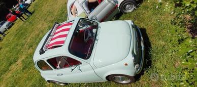 tenda parasole Fiat 500 epoca 