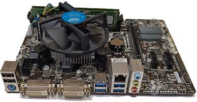 SCHEDA MADRE Gigabyte GA-H81M-D2W, G3250, 8 GB RAM