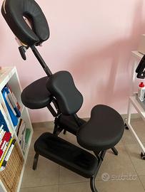 Sedia da massaggio/tatuatore