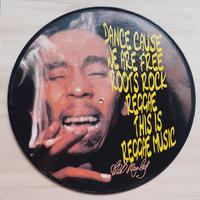 Vinile 33 giri da parete omaggio a Bob Marley 