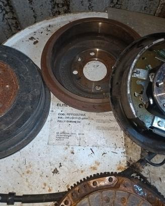 kit piastre con tamburi  per fiat 500 o lancia Yps