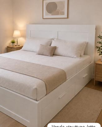 Struttura letto matrimoniale
