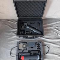 Kit action cam YI 4K+ con gimbal Hohem e valigetta