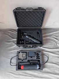 Kit action cam YI 4K+ con gimbal Hohem e valigetta
