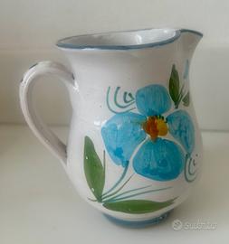 Brocca ceramica vintage Caseificio 3 Stelle Eboli