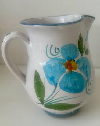 Brocca ceramica vintage Caseificio 3 Stelle Eboli