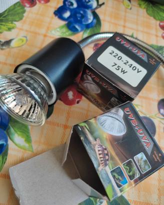 lampada per tartarughiera /rettilario