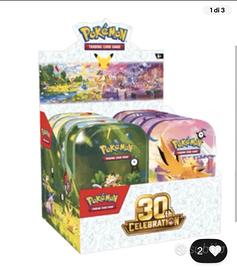 Pokemon 30 Anniversario Mini Tin Box
