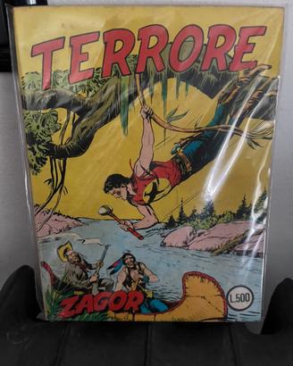 Zagor scritta rossa nr. 2 Terrore