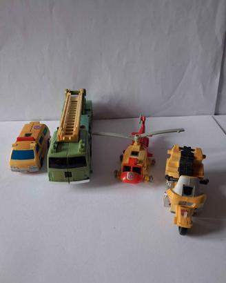 LOTTO DI TRASFORMERS G1  PROTECTOBOT TAKARA 1986