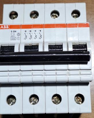 INTERRUTTORI  MAGNETOTOTERMICI ABB  S 254