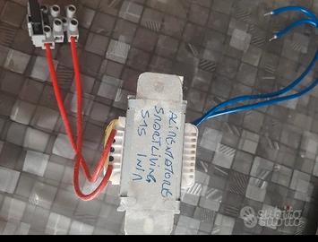 Trasformatore, tastiera e lettore inim originali