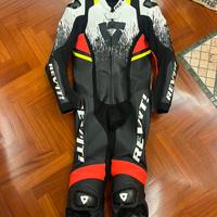 Tuta moto intera in pelle REV’IT