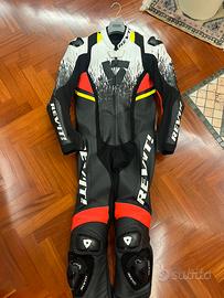 Tuta moto intera in pelle REV’IT