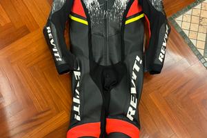 Tuta moto intera in pelle REV’IT 48