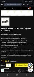 Motore ZS 160 , OHVALE GP-0 EVO