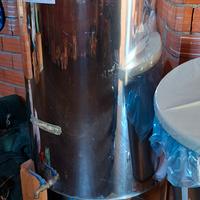 Contenitore per olio 400L acciaio inox