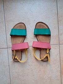 Sandali colorati