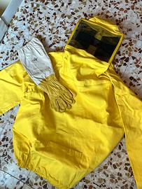 Camiciotto da apicoltore con maschera quadrata