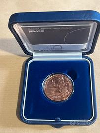 Moneta anno 2024 Pesaro Capitale della Cultura