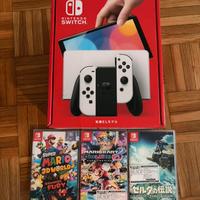 Nintendo swith oled + giochi