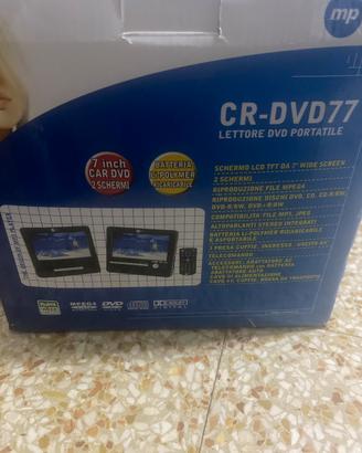 Lettore DVD Portatile Majestic CR-DVD77 7” Nuovo
