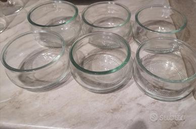 ciotoline vetro monoporzione