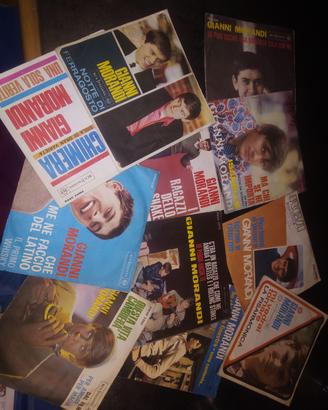 n. 12dischi in vinile 45 giri, Gianni Morandi