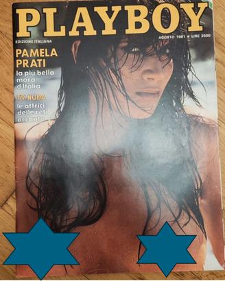 Playboy Italia Agosto 1981 Pamela Prati
