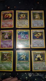 set jungle holo pokemon 