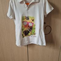 Maglietta con i cavalli