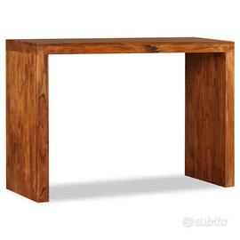 Tavolo Consolle in Legno Massello di sheesham