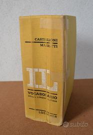 Vocabolario lingua latina Castiglioni Mariotti