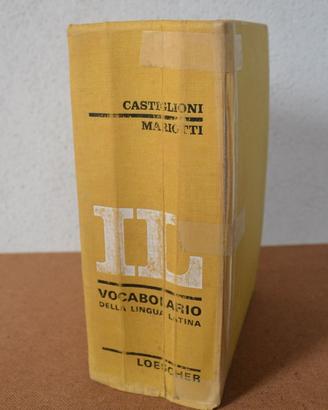 Vocabolario lingua latina Castiglioni Mariotti
