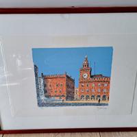 Serigrafie vedute di Bologna