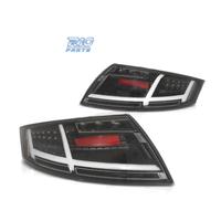 FANALI AUDI TT 06-13 NERI LED DINAMICI