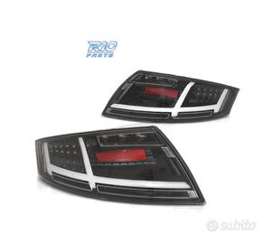 FANALI AUDI TT 06-13 NERI LED DINAMICI