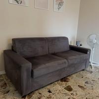 Divano letto matrimoniale con materasso