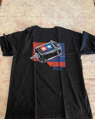 Maglia manica corta tamiya mini 4wd XXXL nero