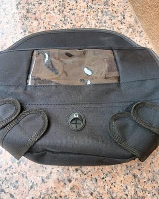 borsa per moto aggancio manubrio 