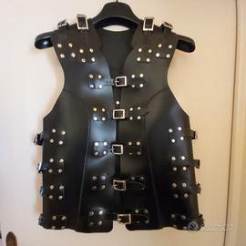 Biker Vest Hand Made Size L