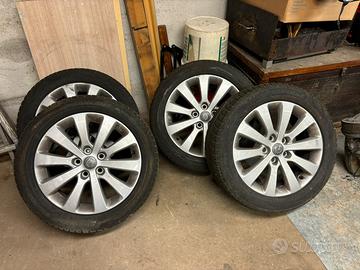 Cerchi piu gomme termiche usati 500km