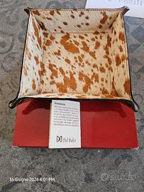 Svuotatasche in Vera Pelle e Cavallino "Del Balzo"