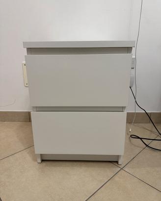 Comodini ikea bianco