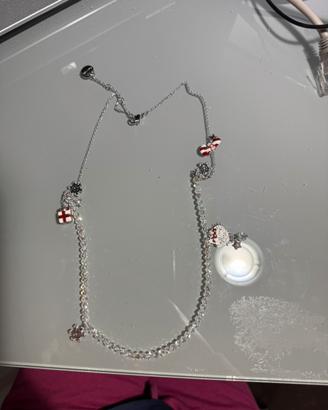 Collana originale Swarovski Hello Kitty, nuova