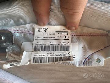 Tendine airbag peugeot 2008