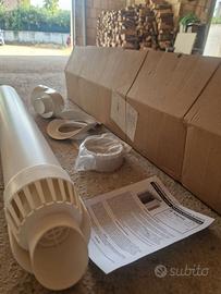 Kit espulsione fumi a condensazione in parete