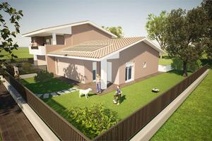 Villino angolare indipendente