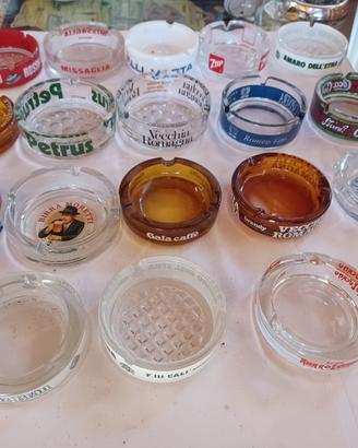 18 Posacenere Vintage Marchi Iconici  anni60/70/80