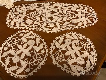 Set tre centri uncinetto